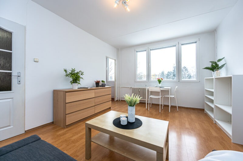 Světlý byt 1+kk s lodžií