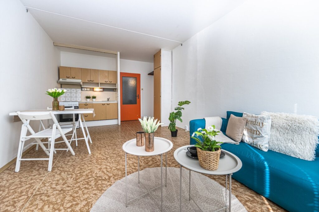 Byt 1+kk, před rekonstrukcí